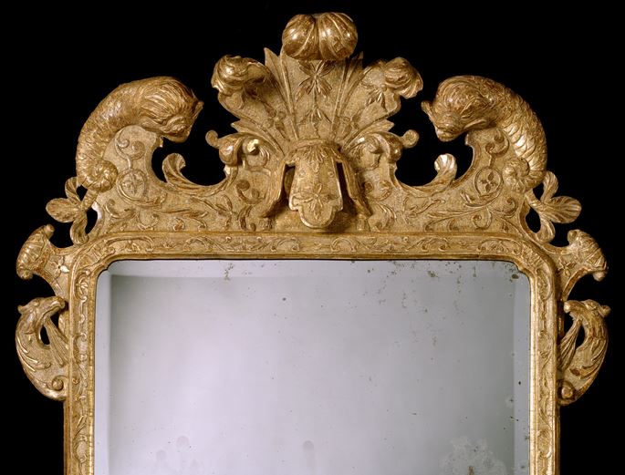 A PAIR OF GEORGE I GESSO MIRRORS | MasterArt